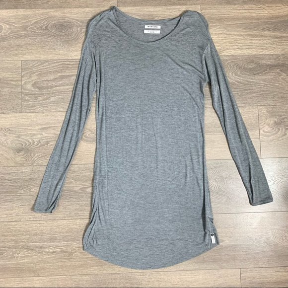 One Teaspoon Soho Wool Blend Long Sleeves Dress Grey Marle Size XXS - Picture 2 of 10